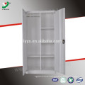 metal steel cupboard with hanger and shelves